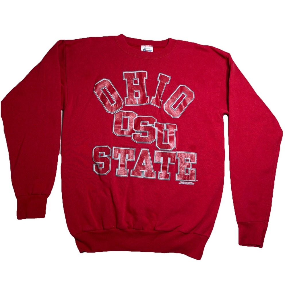 Vintage Ohio State University‎ Buckeyes Sweatshirt TNT 90s USA Womens L